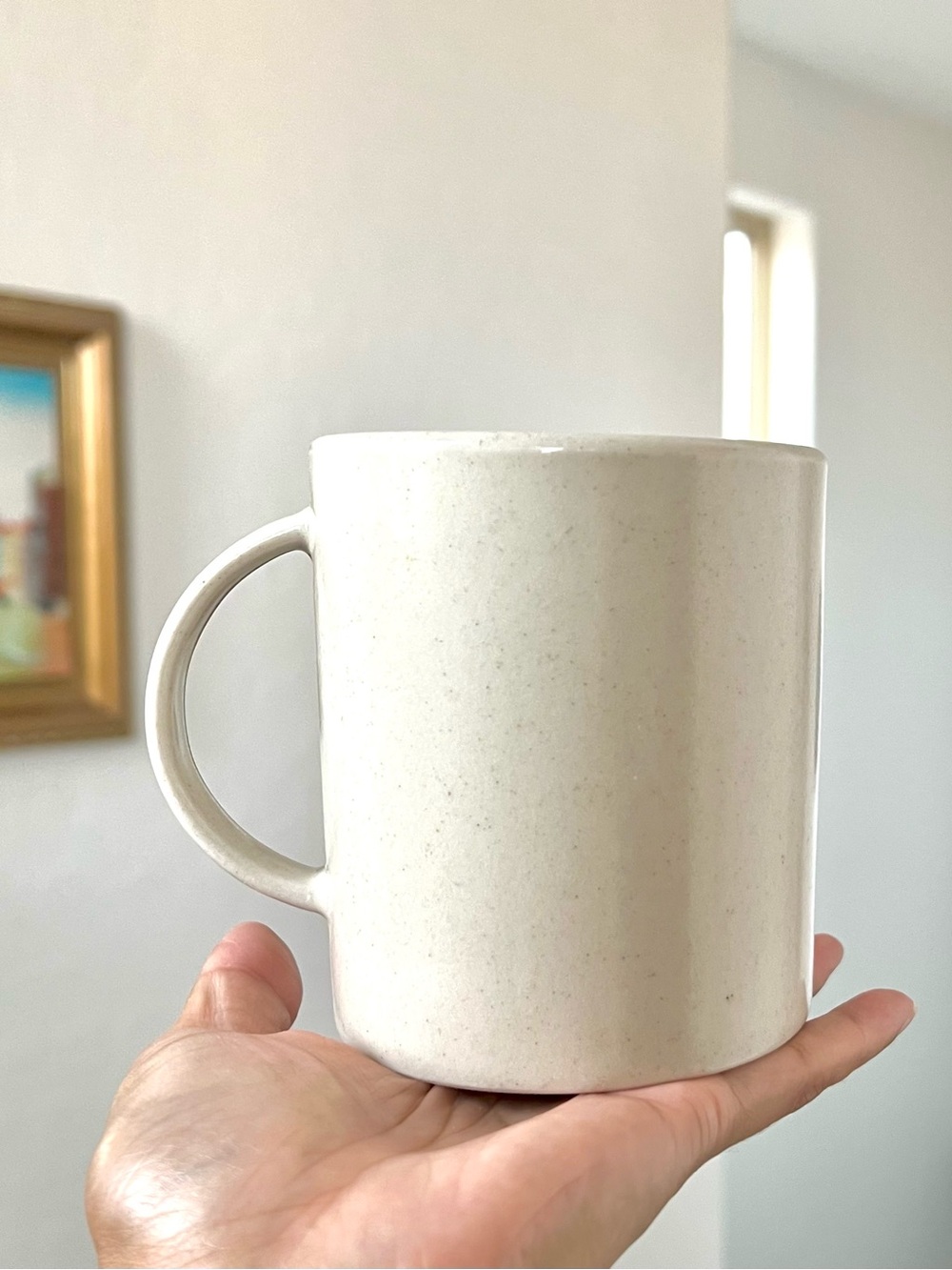 Calvin Klein Swid Powell Mug The Khaki Collection Cargo Beige Speckled